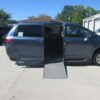 Blue Toyota Sienna with Vantage Mobility Side Entry Automatic In Floor conversion