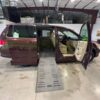 Red Honda Odyssey with BraunAbility Side Entry Automatic Fold Out conversion
