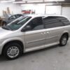 Silver Chrysler Town and Country with Vantage Mobility Side Entry Automatic In Floor conversion