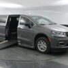 Grey Chrysler Pacifica with BraunAbility Side Entry Automatic In Floor conversion