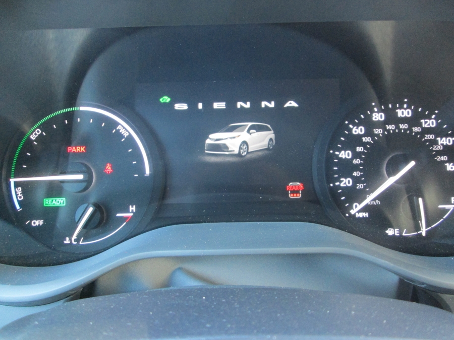 Black Toyota Sienna with BraunAbility Side Entry Automatic In Floor conversion