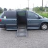 Blue Chrysler Town and Country with BraunAbility Side Entry Automatic Fold Out conversion