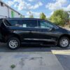 Black Chrysler Pacifica with BraunAbility Side Entry Automatic Fold Out conversion