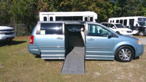 Chrysler Town and Country with BraunAbility Side Entry Automatic Fold Out conversion