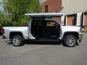 Silver GMC Sierra 1500 with ATC N/A N/A N/A conversion