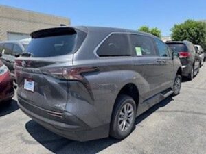 Grey Toyota Sienna with BraunAbility Side Entry Automatic Fold Out conversion