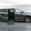 Grey Toyota Sienna with BraunAbility Side Entry Automatic In Floor conversion