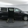 Black Chrysler Pacifica with BraunAbility Side Entry Automatic Fold Out conversion