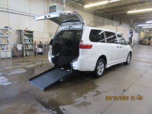 Toyota Sienna with Other Rear Entry Manual Fold Out conversion
