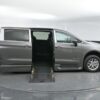 Grey Chrysler Pacifica with BraunAbility Side Entry Automatic Fold Out conversion