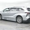 Silver Toyota Sienna with BraunAbility Side Entry Automatic Fold Out conversion