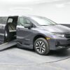 Grey Honda Odyssey with BraunAbility Side Entry Automatic In Floor conversion