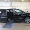 Black Honda Odyssey with BraunAbility Side Entry Automatic In Floor conversion