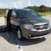 Grey Dodge Grand Caravan with BraunAbility Side Entry Automatic Fold Out conversion