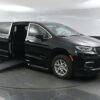 Black Chrysler Pacifica with BraunAbility Side Entry Automatic Fold Out conversion