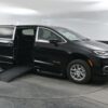 Black Chrysler Pacifica with BraunAbility Side Entry Automatic Fold Out conversion
