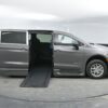 Grey Chrysler Pacifica with BraunAbility Side Entry Automatic In Floor conversion