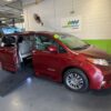 Red Toyota Sienna with BraunAbility Side Entry Automatic In Floor conversion