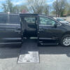 Black Chrysler Voyager with BraunAbility Side Entry Automatic Fold Out conversion