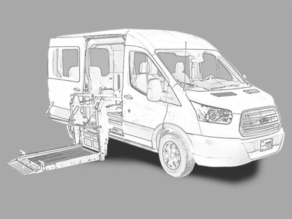 White Ram ProMaster with Other Rear Entry Manual Fold Out conversion