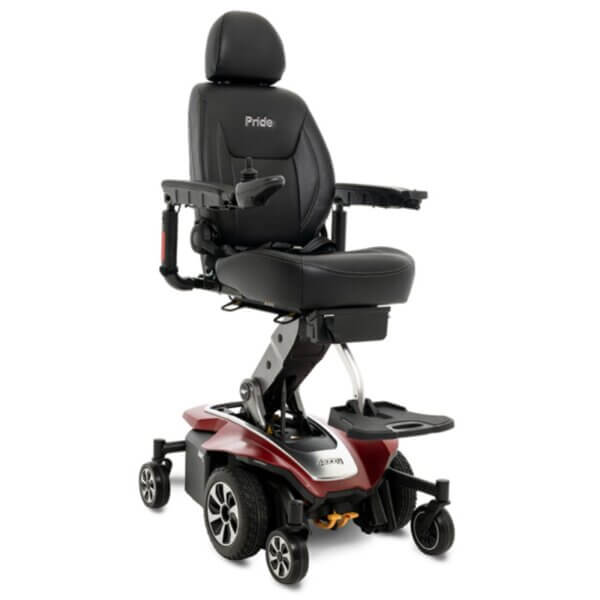 Jazzy Air 2 Power Wheelchair - Garnet Red