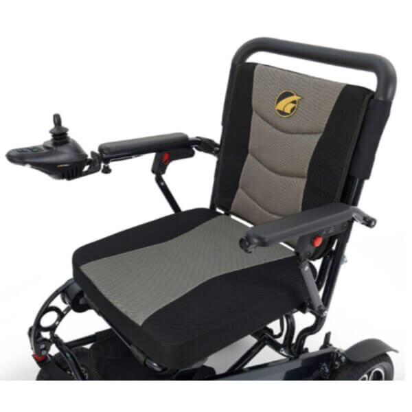 GP301 folding travel wheelchair seat