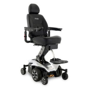 Jazzy Air 2 Power Wheelchair - Pearl White