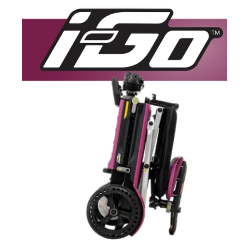 korroderer banan Kilde Pride i-Go™ 3-Wheel Travel Scooter - MobilityWorks Shop