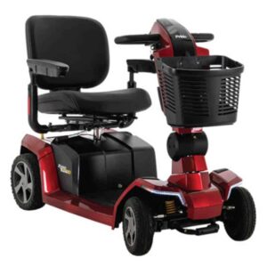 Pride Zero Turn 10 Candy Apple Red Scooter