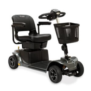 pride mobility revo 2.0 4 wheel scooter grey