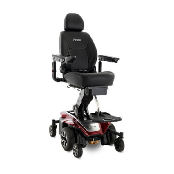 Jazzy Air 2 Power Wheelchair - Ruby Red